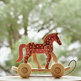 Epopee pull-along horse with rope | Hermès Mainland China